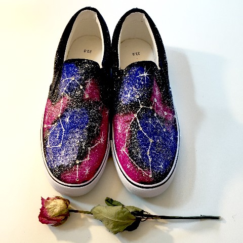 【seikoyuki】【23.5cm】クリスタルギャラクシースリッポン【受注生産】