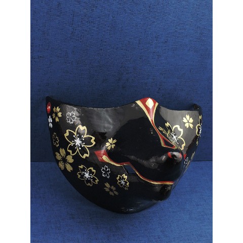 【狐面堂】狐口面「桜」