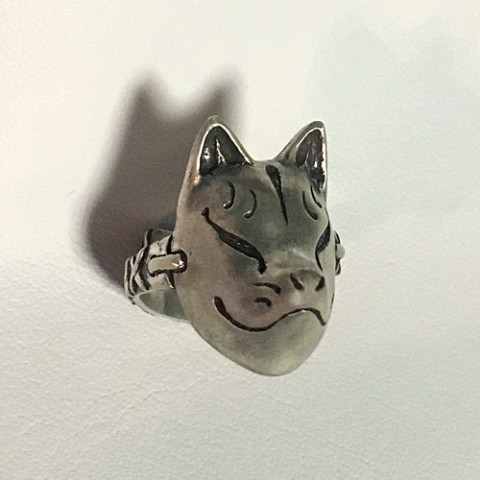 【1.69[one.rock]】狐面リング　15号