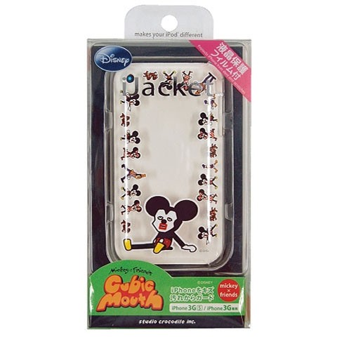 iJacket iPhone3Gケース ミッキー×フレンズ