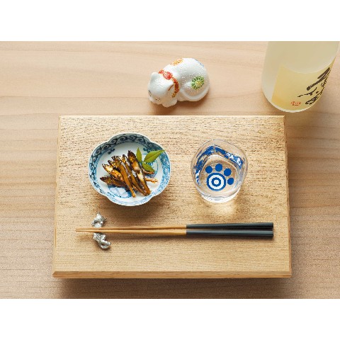 〇肉球〇利き猪口nikuQ馴染みグラス