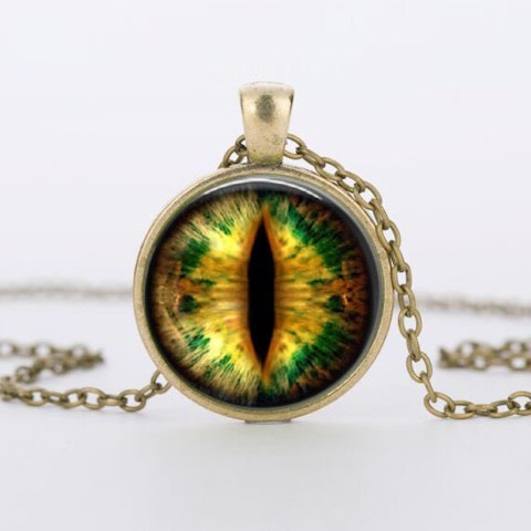 【Gotha×Gotha】EYEペンダント（アンティークゴールド）