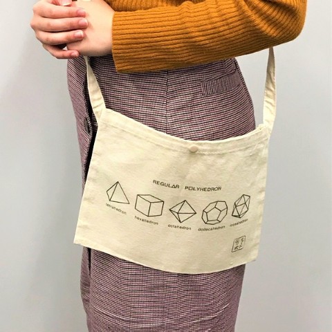 【数研出版】サコッシュ（多面体）