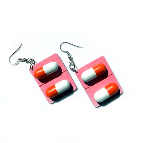 【Gotha×Gotha】カプセルピアス(ピンク)