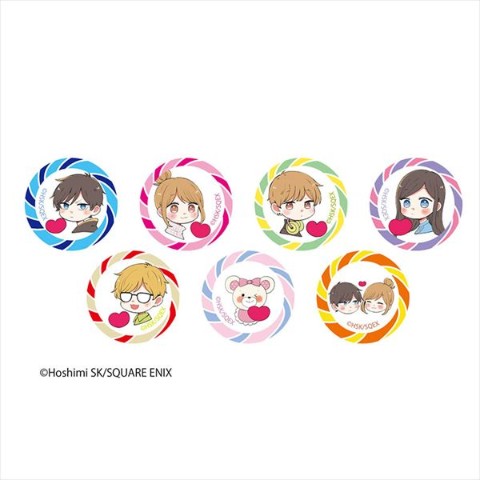 【ツン甘な彼氏】キャンディ風缶バッジ