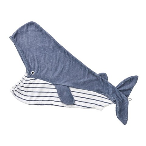 バスタオル　クジラ