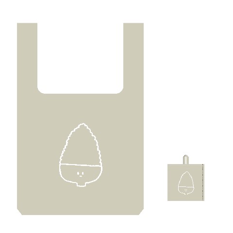 【みぞぐちともや】ごはんエコバッグ
