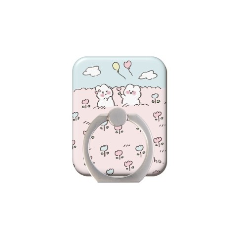 【Caho】うさぎさんスマホリング