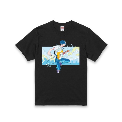 【まぜ太】Tシャツ　black　Lサイズ