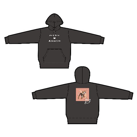 【杏仁ミル】Parker（Black）XL size