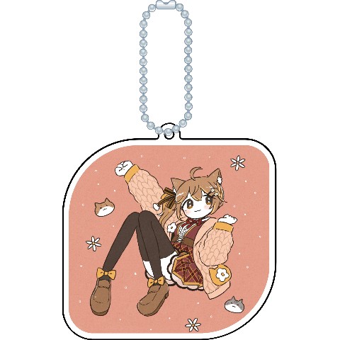 【杏仁ミル】Acrylic key chain