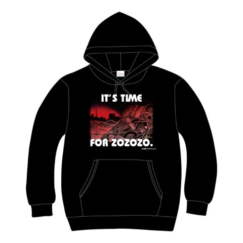 【ゾゾゾ×日野日出志】コラボパーカー（黒）Lサイズ＜特典：ポストカード付き＞