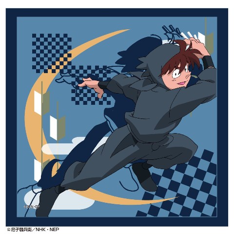 【忍たま乱太郎】ハンドタオル(土井半助)