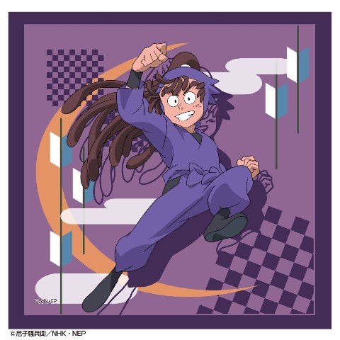 【忍たま乱太郎】ハンドタオル(尾浜勘右衛門)