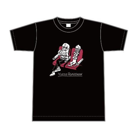【ゆっこロードショー】コラボTシャツ（黒）Mサイズ