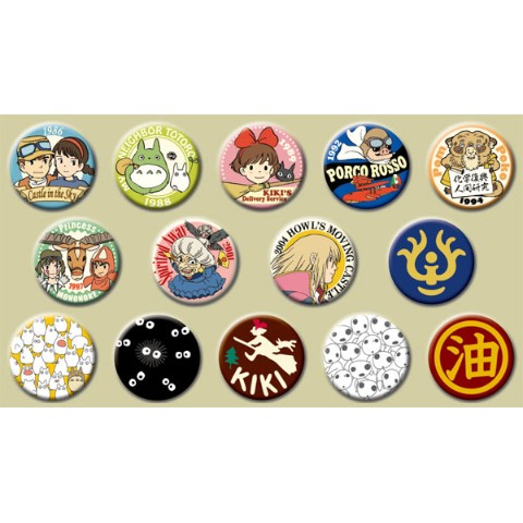 【スタジオジブリ】缶バッジコレクション(単品/ランダム)