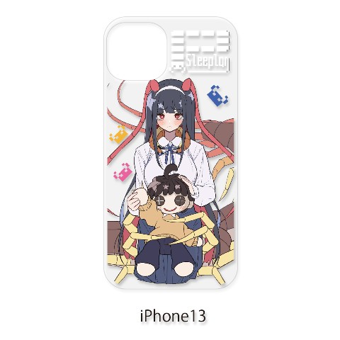 【熊野プラン】ムカデちゃんiPhone13ケース　クリア