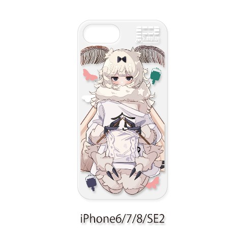 【熊野プラン】カイコちゃんiPhone6/7/8/SE2ケース　クリア