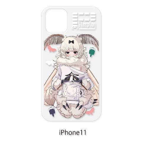 【熊野プラン】カイコちゃんiPhone11ケース　クリア