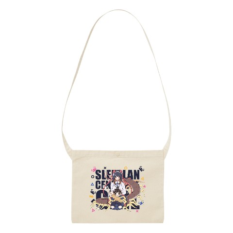 【熊野プラン】ムカデちゃんサコッシュ　ナチュラル