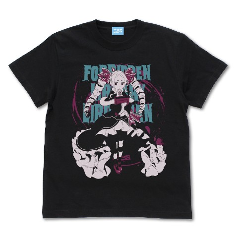 【Re:ゼロから始める異世界生活】ベアトリス Tシャツ/BLACK-S