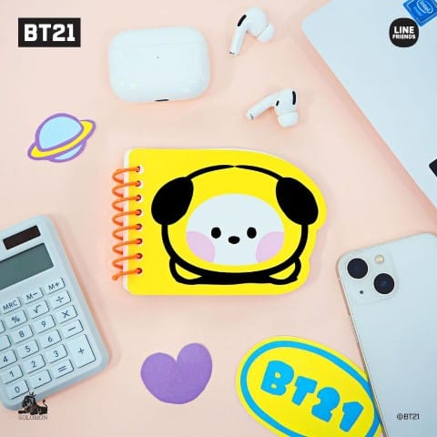 【BT21】minini メモ帳(本文60枚) CHIMMY