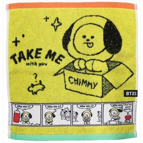 【BT21】ウィッシュタオル コミックタッチ CHIMMY