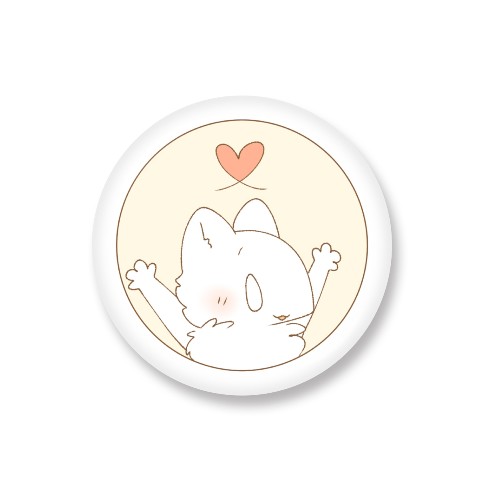 【ミータルト】丸形バッジ Tarte