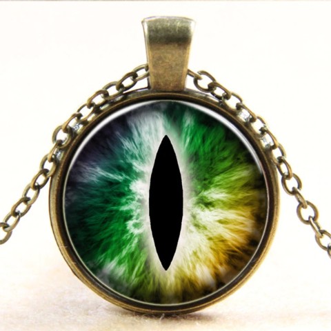 【Gotha×Gotha】グラデEYEペンダントAG(グリーン)