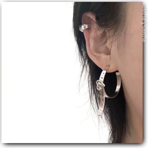 【Gotha×Gotha】ハートベルトピアス(片耳用)