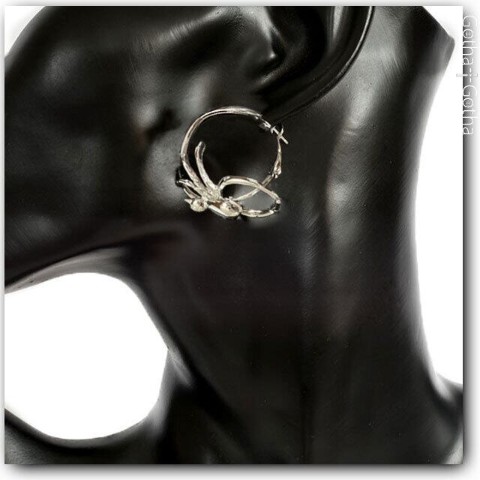 【Gotha×Gotha】クモリングピアス(片耳用)