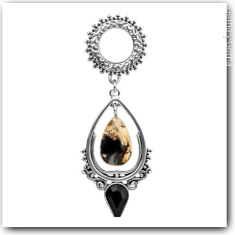 【Gotha×Gotha】ホールピアスTigerDROP(10mm・片耳用)