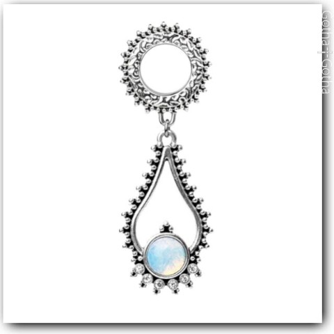 【Gotha×Gotha】ホールピアスDROPSTONE(12mm・片耳用)