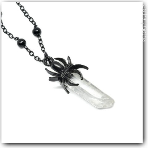 【Gotha×Gotha】クモ結晶ネックレス