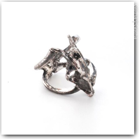 【Gotha×Gotha】TigreSkullリング(11号)