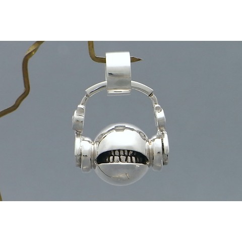 【smile_mammy】head phone_P anti smile(ペンダントトップ)