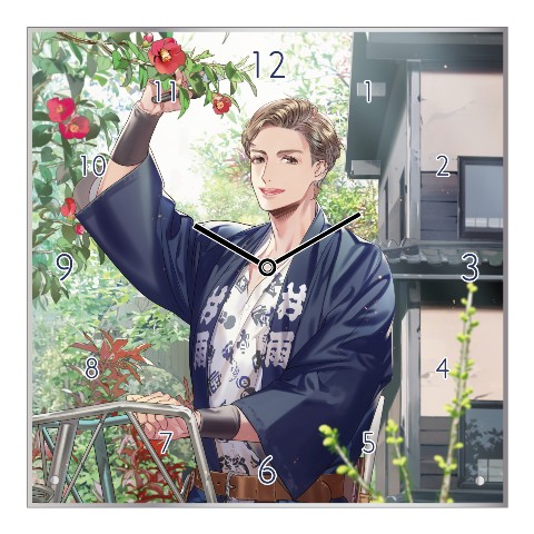 【村雨辰剛】 キャラクタースタンド時計