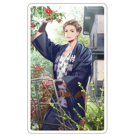 【村雨辰剛】 ステッカーB