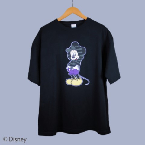 【ジャック・オ・蘭たん】 ビッグシルエットTシャツ BK