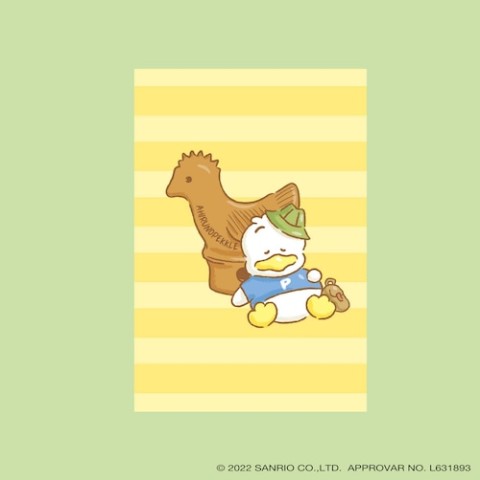 【はぴだんぶい×古墳フェス】vol10 ポストカード(あひるのペックル)