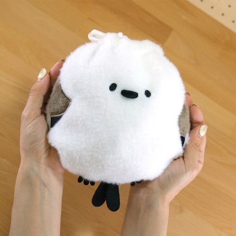 【ぽわびより】巾着 シマエナガ