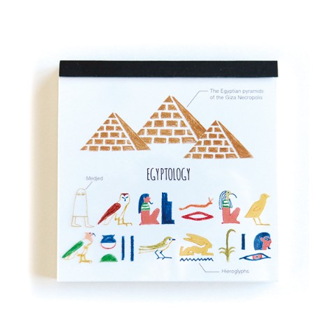 【STUDYHOLIC】メモパッド・スクエア（古代エジプト学)