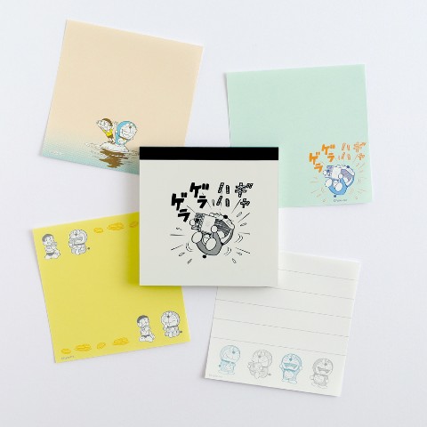 【藤子・F・不二雄キャラクター】メモパッド・スクエア(ドラえもん)