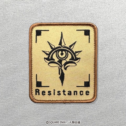 【NieR:Automata Ver1.1a】Resistanceワッペン縦（着脱式）
