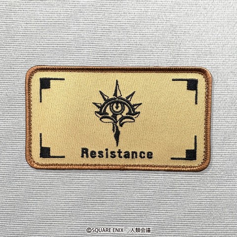 【NieR:Automata Ver1.1a】Resistanceワッペン横（着脱式）
