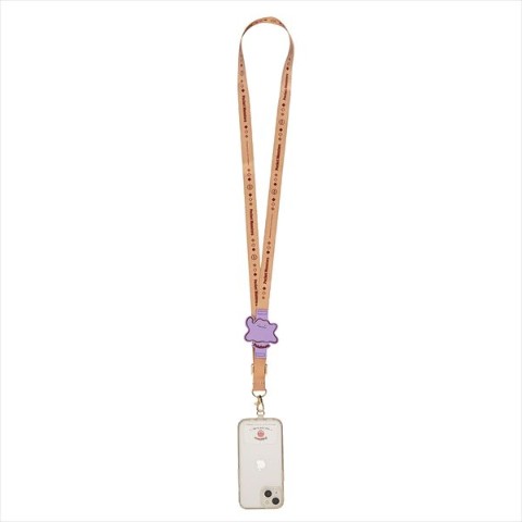 ポケットモンスター　ラバーパーツ付ショルダーストラップ　メタモン