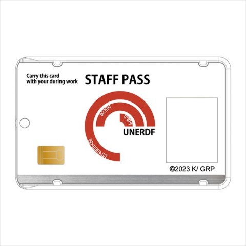 【GAMERA -Rebirth-】なりきりアクリルパスケース ユースタス財団