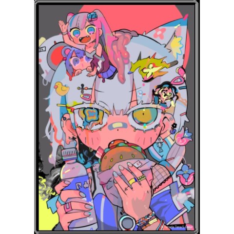 【寺田てら】Terada Tera’s World　アクリルプレート / cannot be