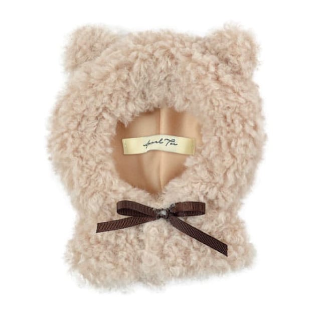 【推し事】アニマル耳ぬいポンチョ　クマ