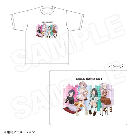 【ガールズバンドクライ】Tシャツ（Free time）ダイヤモンドダスト